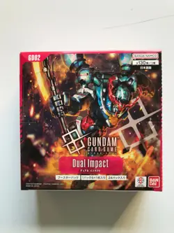 New Bandai Gundam Card game Dual Impact GD02 Japanese Booster Box - Image 1