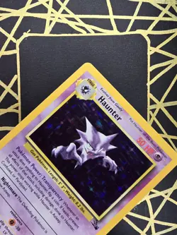 🔥 Haunter 6/62 🔥 Original Holo Rare Fossil Set Pokemon Card WOTC TCG 1999 - Image 5