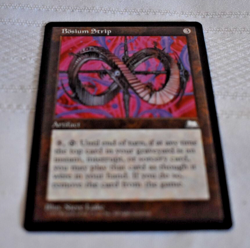 Magic card: Bosium Strip Rare Artifact Weatherlight - Image 1