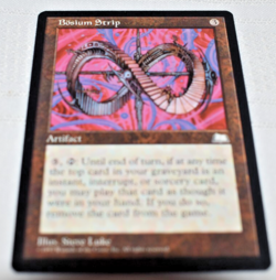 Magic card: Bosium Strip Rare Artifact Weatherlight - Image 2