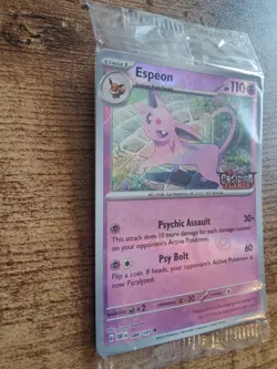 Espeon (Best Buy Exclusive) 086/197 Miscellaneous Cards & Products Holo Sealed - Image 2