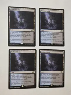 4x Polluted Delta - Modern Horizons 3 - Near Mint - MTG - Image 1