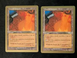 City Of Traitors x 4 - Kai Budde 1999 - Magic the gathering - MTG ~ NM/EX - Image 2
