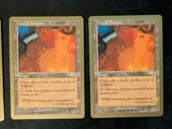 City Of Traitors x 4 - Kai Budde 1999 - Magic the gathering - MTG ~ NM/EX - Image 3