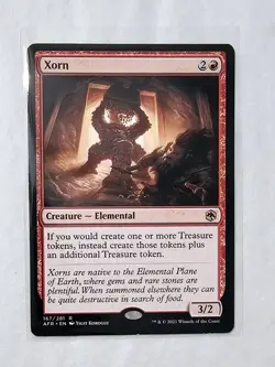 MTG Xorn Adventures in the Forgotten Realms 167/281 Regular Rare - Image 1