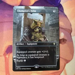 Champion's Helm (Borderless) R Commander Masters 654 Normal NM - Image 1