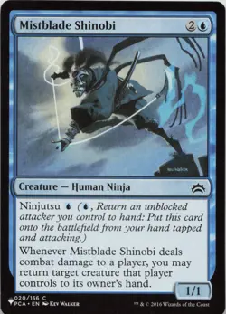 Mistblade Shinobi C The List Reprints 020/156 LP-NM MTG - Image 1