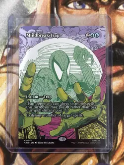 Mindbreak Trap #0011 (Borderless) Spider-Man Eternal-Legal Regular Mythic - NM/M - Image 3