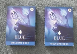 MTG Welcome Deck Box of (10) Starter Decks Unused (2) of Each Color - Image 3