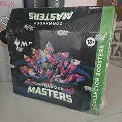 Magic the Gathering MTG Commander Masters Collector Booster Box New Sealed - Image 1