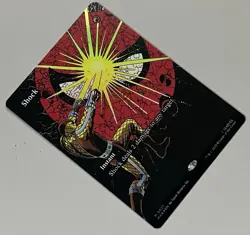 MTG Marvel Universe Shock Instant MYTHIC FOIL #0027 - Image 2