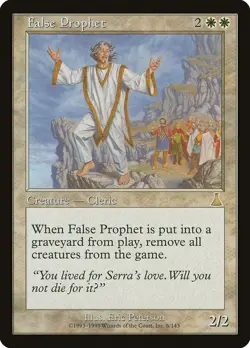 False Prophet NM #6 Urza's Destiny MTG - Image 1