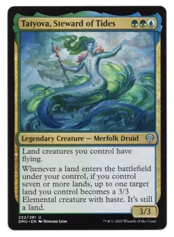 MTG Tatyova, Steward of Tides | #222 Dominaria United | English - Image 1