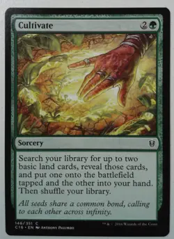 Cultivate *Common* Magic MtG x1 Commander 2016 - Image 1