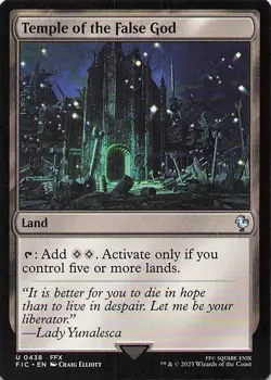 Temple of the False God Commander: Final Fantasy Regular - Image 1