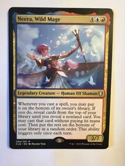 MTG Neera, Wild Mage 288/361 Commander Legends Battle for Baldur's Gate Magic NM - Image 1
