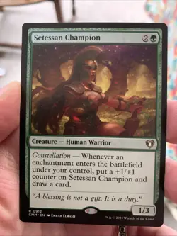 Setessan Champion (CMM 912) Lightly Played - MTG single - Image 1