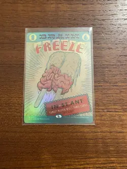 MTG Brain Freeze Foil Encyclopedia A-Z Secret Lair Magic The Gathering - Image 1