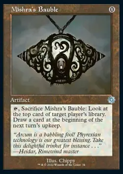 MTG Mishra's Bauble (34/126) The Brothers' War Retro Artifacts NM - Image 1