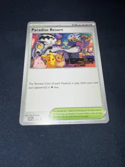 Paradise Resort 2025 World Championships English Promo SVP 224 NM Pokemon Card - Image 1