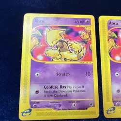 Abra 93/165 Expedition Pokemon E Series Card Vintage 2002 Nintendo 2 HP - Image 2