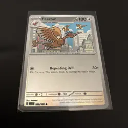Fearow 103/132 Mega Evolution Reverse Holo Pokemon Card - Mint - Image 1