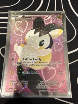 Pokemon TCG Emolga Legendary Treasures Full Art Ultra Rare Card RC23/RC25 - Image 2