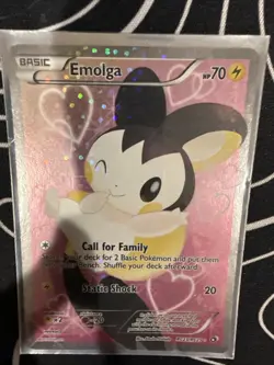 Pokemon TCG Emolga Legendary Treasures Full Art Ultra Rare Card RC23/RC25 - Image 3