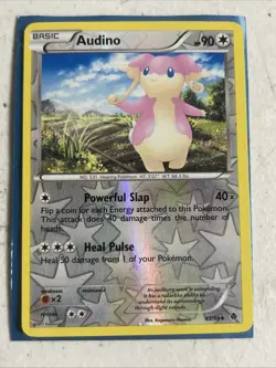 Pokemon - Audino - 83/98 - Uncommon - Reverse Holo - Emerging Powers - - Image 1