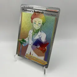 Pokemon Card Professor's Research 209/202 Secret Rainbow Rare Sword & Shield MT - Image 2