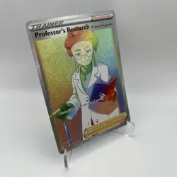 Pokemon Card Professor's Research 209/202 Secret Rainbow Rare Sword & Shield MT - Image 3