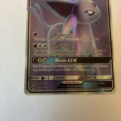 Pokemon Card TCG Espeon GX 140/149 Sun And Moon Full Art Ultra Rare Holo VGC - Image 4