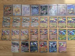 Pokemon TCG Mega Evolution Illustration Rare IR Mega EX Hits Bundle Joblot x30 - Image 1