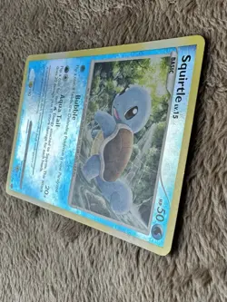 2007 Pokemon TCG Diamond & Pearl Secret Wonders Squirtle Reverse Holo 112/132 MP - Image 3