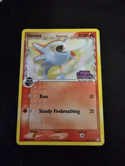 Horsea Holon Phantoms Stamped 66/110 REVERSE Holo #66 Pokemon Card NM / M - Image 4