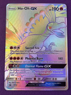 Pokemon TCG HO-OH GX Sun & Moon Sm80 Promo Promo - Image 1