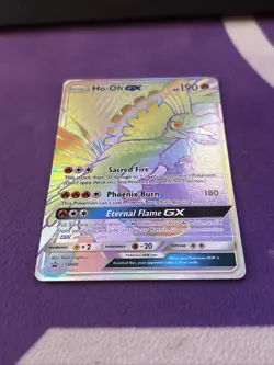 Pokemon TCG HO-OH GX Sun & Moon Sm80 Promo Promo - Image 2