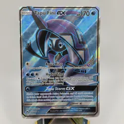 Tapu Fini GX 133/147 Burning Shadows Ultra Rare Full Art Pokemon TCG - Image 1