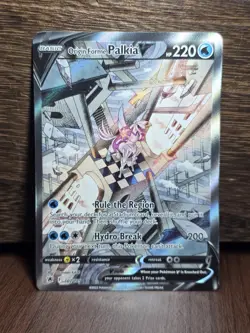 Pokemon TCG - Origin Forme Palkia V - Astral Radiance 167/189 Holo LP - Image 1