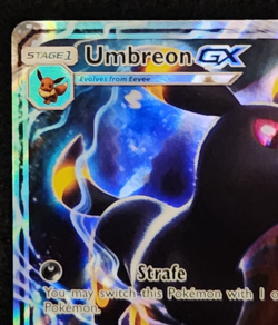 2017 Pokemon Black Star Promo Umbreon GX #SM36 EX-NM - Image 2