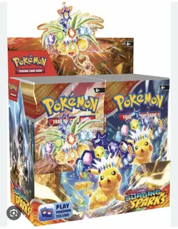 Pokemon TCG Surging Sparks Factory Sealed Booster Box SV08 English - Image 2