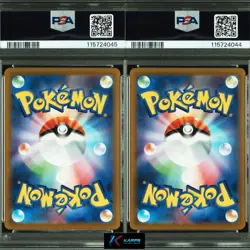Pokemon PSA 10 Sequential Set Mewtwo VSTAR #221 & Charizard VSTAR #212 Japanese - Image 2