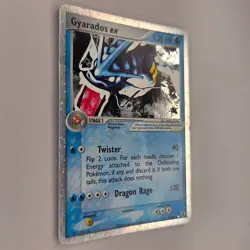 HOLO GYARADOS EX 109/112 EX FIRERED & LEAFGREEN HP/DMG POKEMON - Image 3