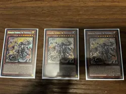 Yugioh Dogmatika Fleurdelis The Thunderbolt DOOD-EN026 NM x3 - Image 1