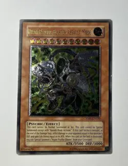 Hyper Psychic Blaster/Assault Mode (UTR) CRMS-EN020 Ultra Rare Yu-Gi-Oh NMINT - Image 1