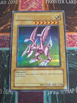 Yu-Gi-Oh! TCG Seiyaryu DDS-004 Prismatic Secret Rare Lightly Played - Image 1