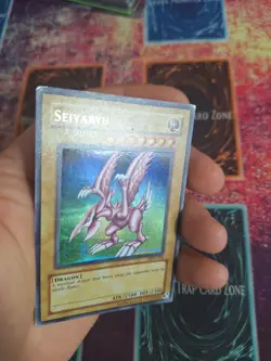 Yu-Gi-Oh! TCG Seiyaryu DDS-004 Prismatic Secret Rare Lightly Played - Image 3