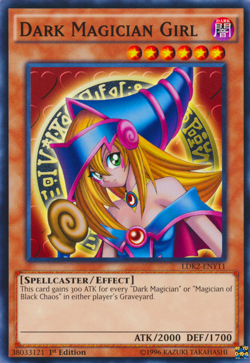Dark Magician Girl - LDK2-ENY11 - 1st Ed Common NM - Yugioh - Image 1