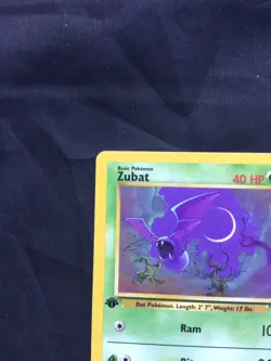 Pokemon Cards: Team Rocket 1st Edition Common: Zubat 70/82 - Image 2