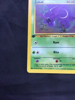 Pokemon Cards: Team Rocket 1st Edition Common: Zubat 70/82 - Image 5